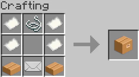 Parcels and Letters — скриншот 1 (Моды, Minecraft)