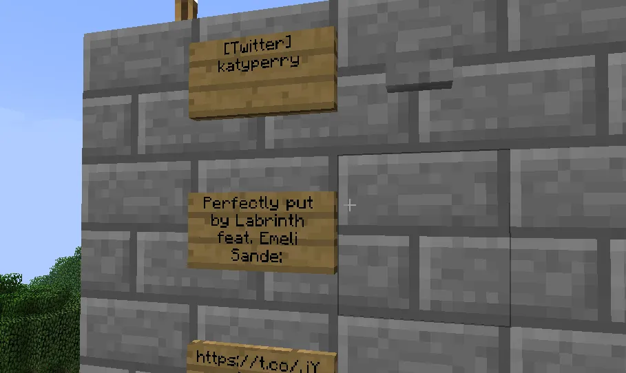 TwitterBoard — скриншот 2 (Плагины, Minecraft)