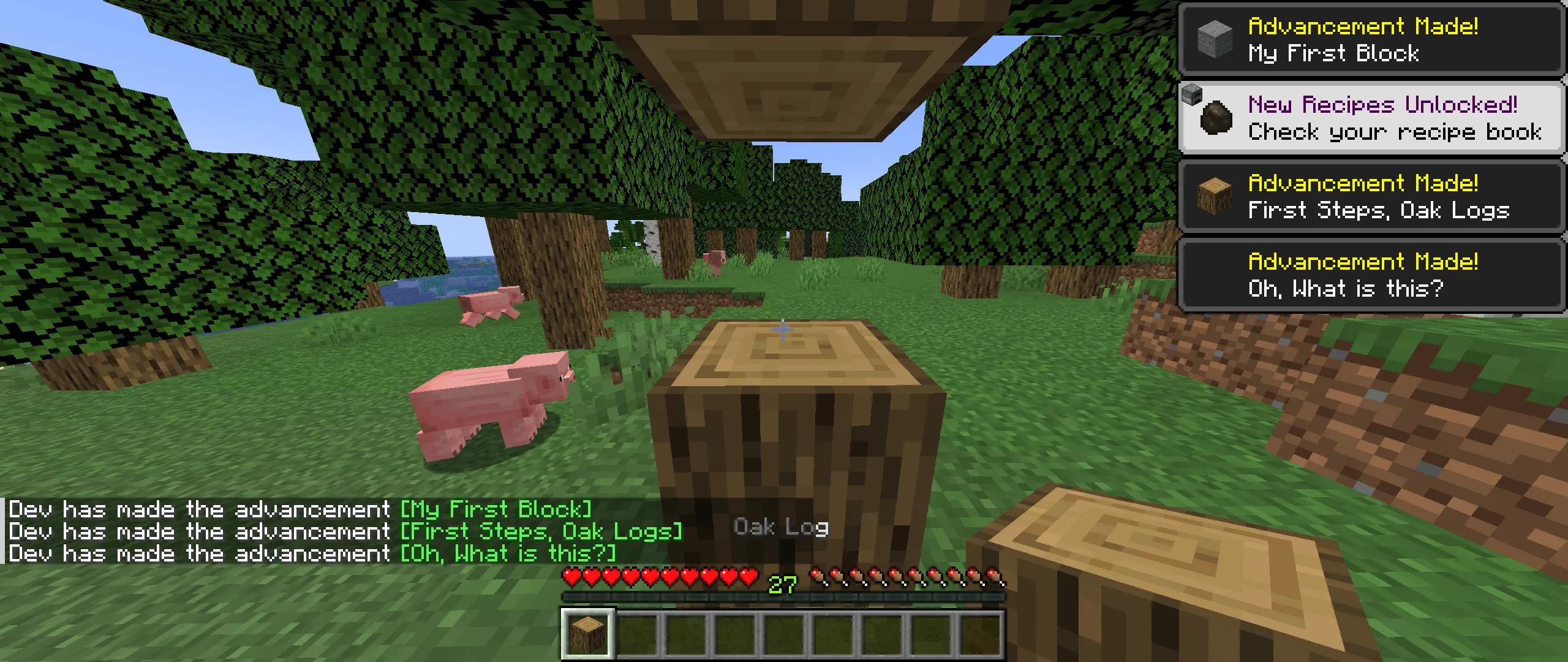 Advancemently — скриншот 4 (Моды, Minecraft)