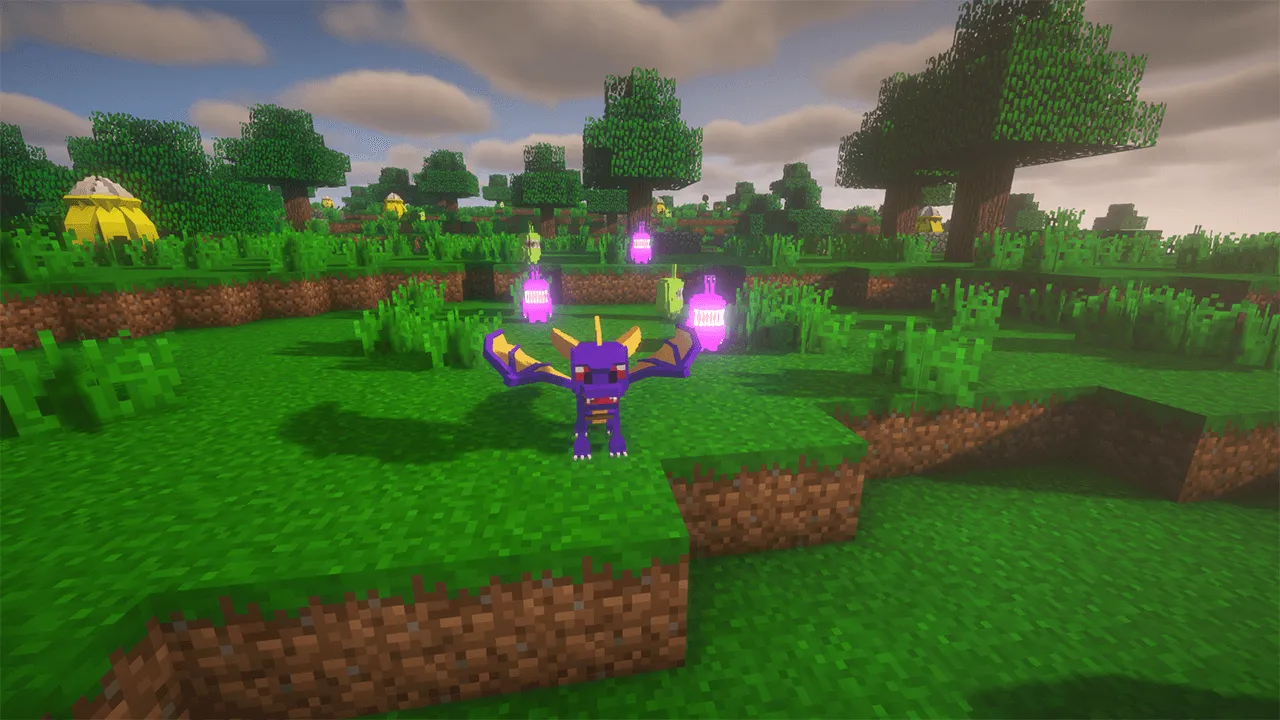 Skylanders Mod, Моды, Minecraft