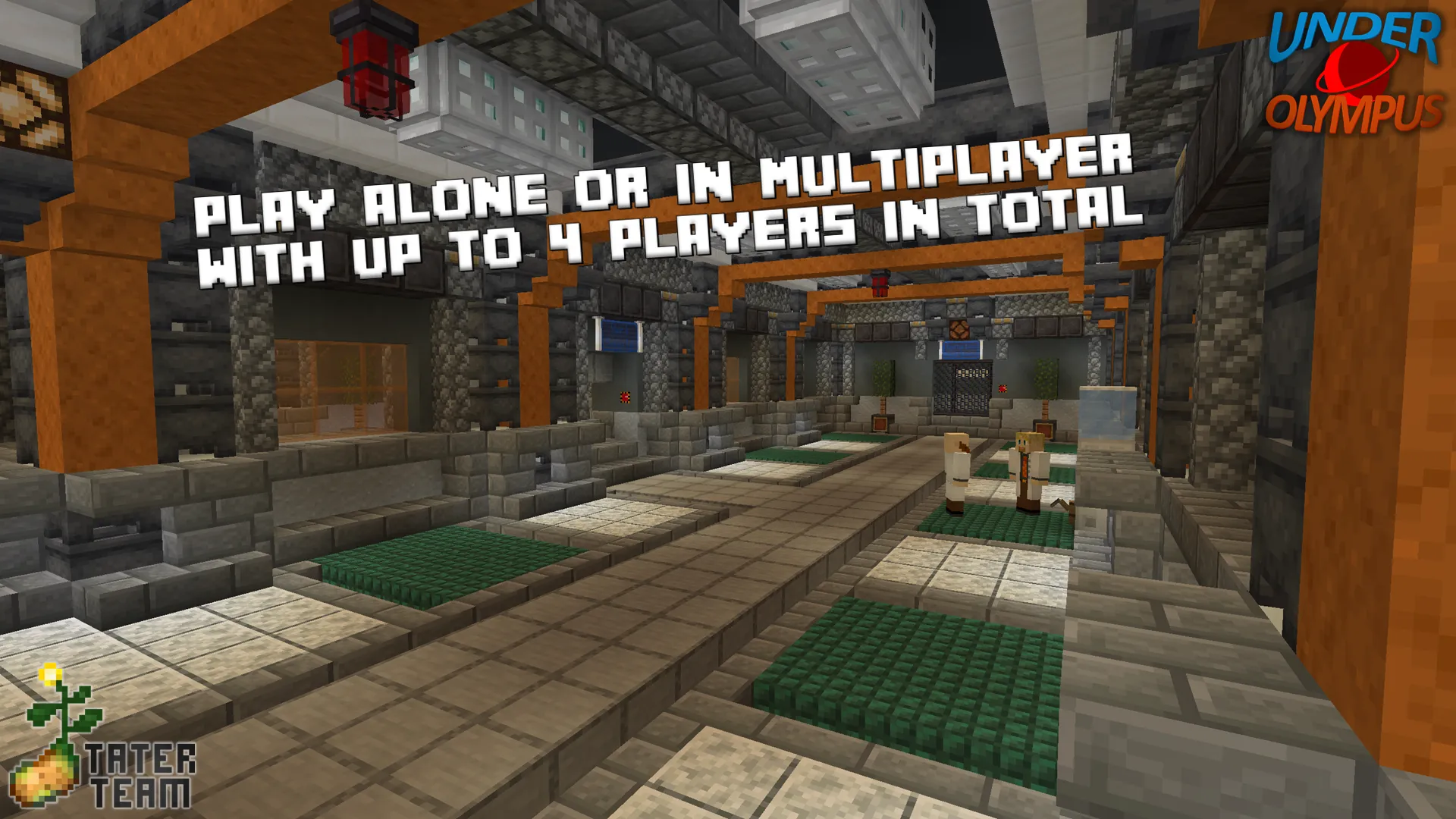 Under Olympus, Карты, Minecraft