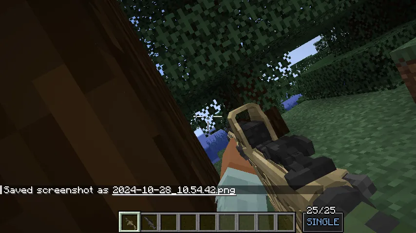 Tactical Movement Renewed (Point Blank and TACZ), Моды, Minecraft