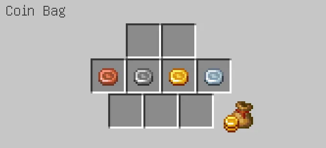 Shiny Coins, Текстуры, Minecraft