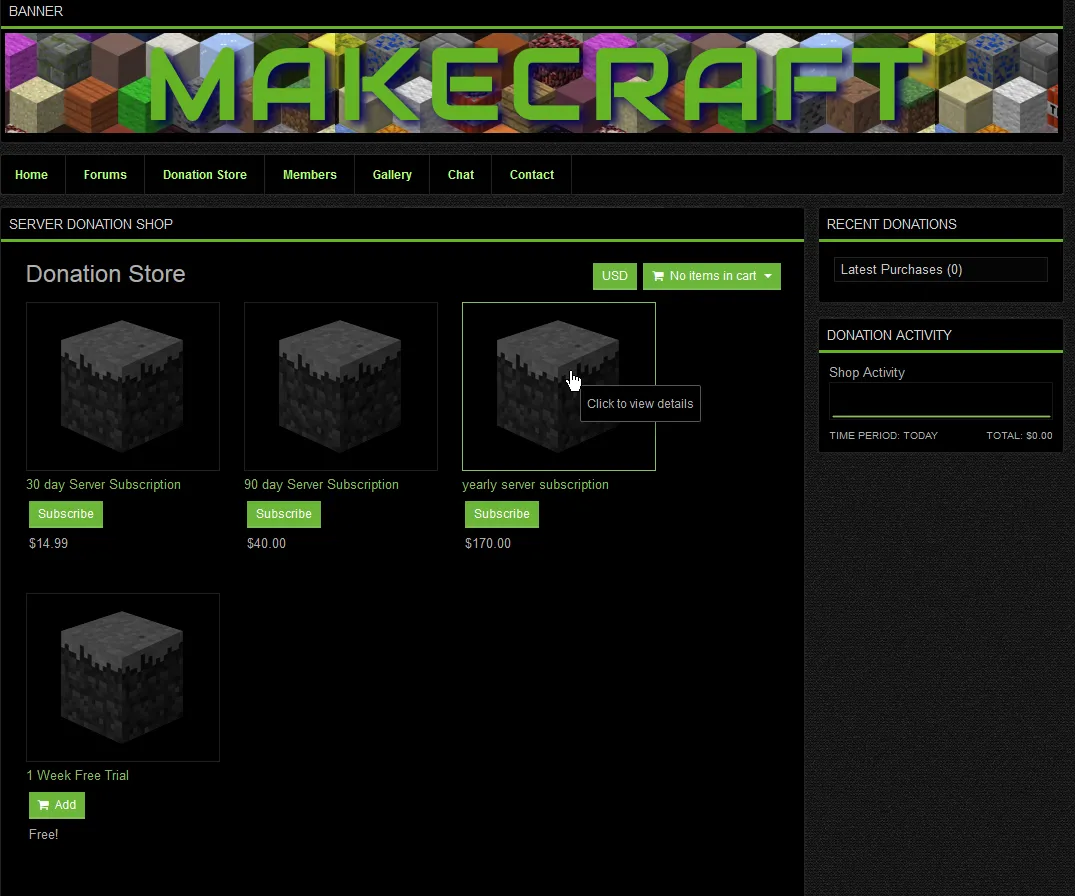 MakeCraft, Модпаки, Minecraft
