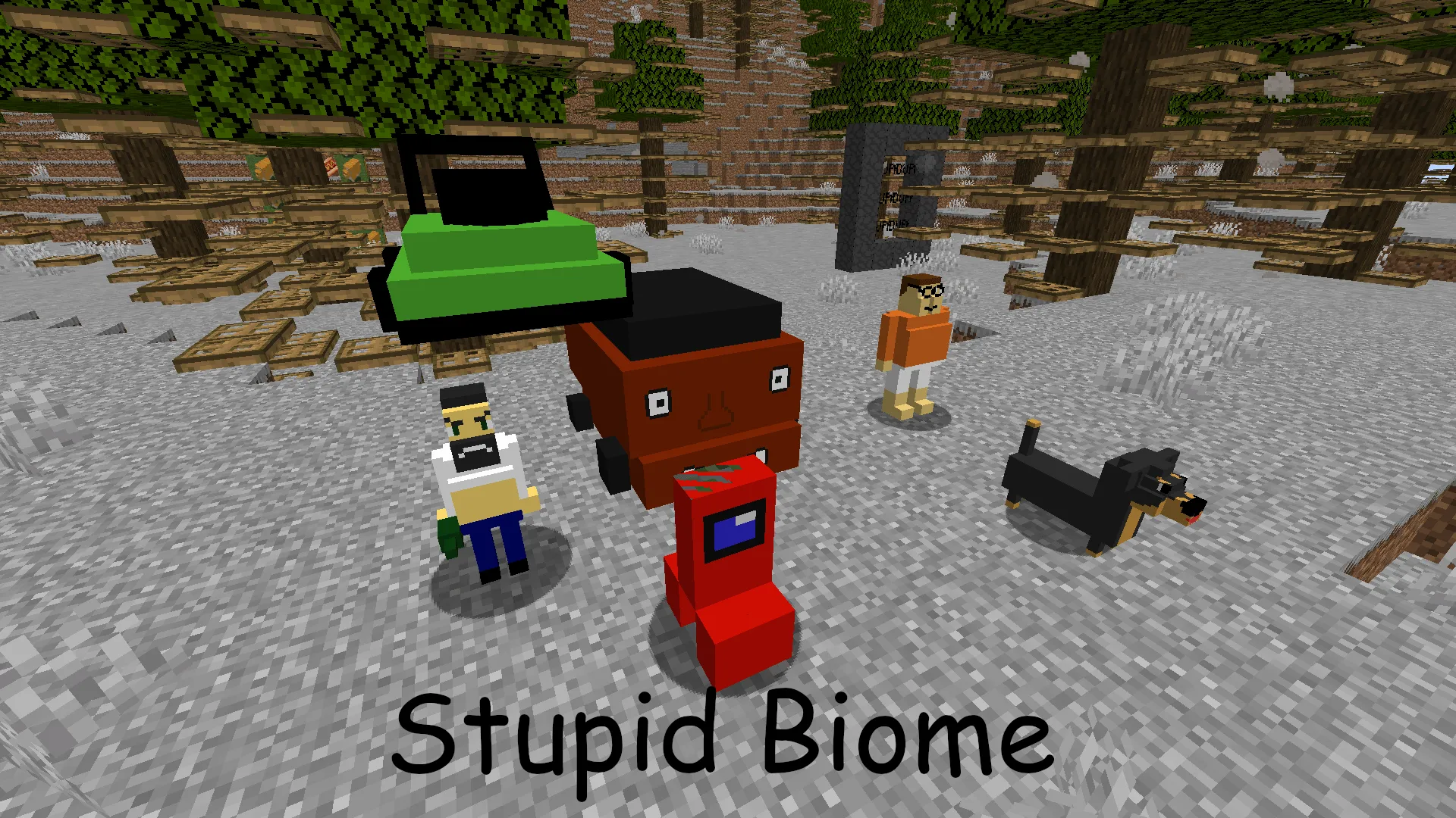 Meme Dimensions — скриншот 7 (Моды, Minecraft)