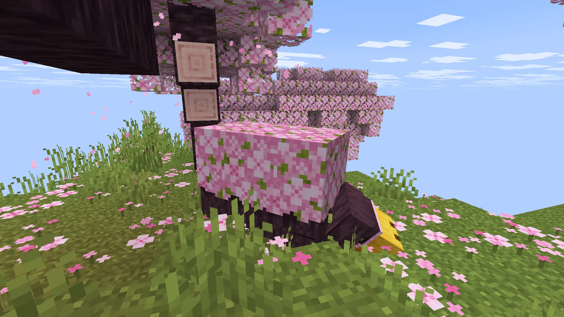Cherry Grove Sniffer — скриншот 7 (Текстуры, Minecraft)