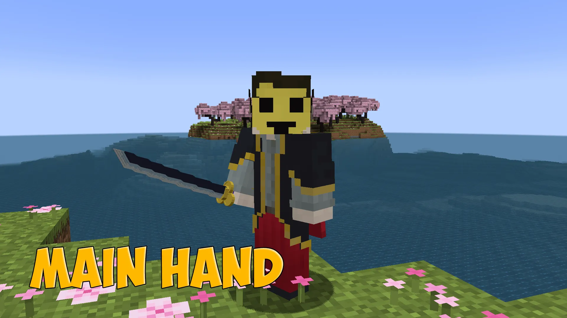 Enma katana from anime One piece — скриншот 5 (Текстуры, Minecraft)