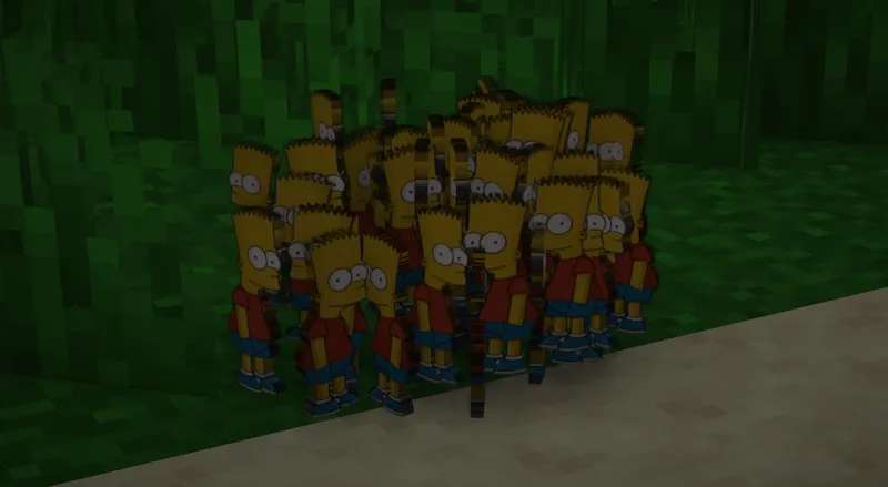 bart eat my life — скриншот 2 (Текстуры, Minecraft)