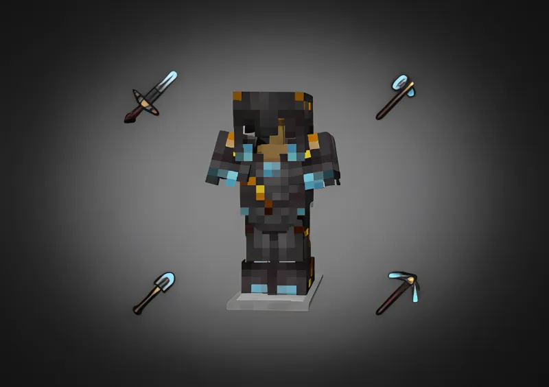 "Beskar Armor, Tools, Void Totem and more things" — скриншот 5 (Моды, Minecraft)
