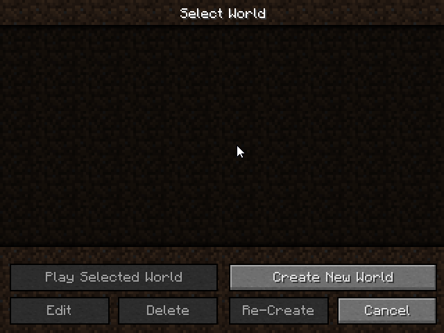 Mod Debug World Type, Моды, Minecraft