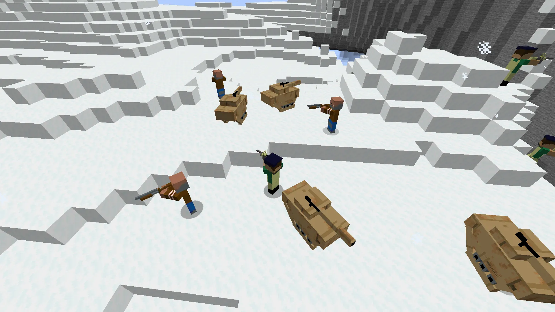 Serious Sam 4 Guns and Mobs — скриншот 11 (Моды, Minecraft)