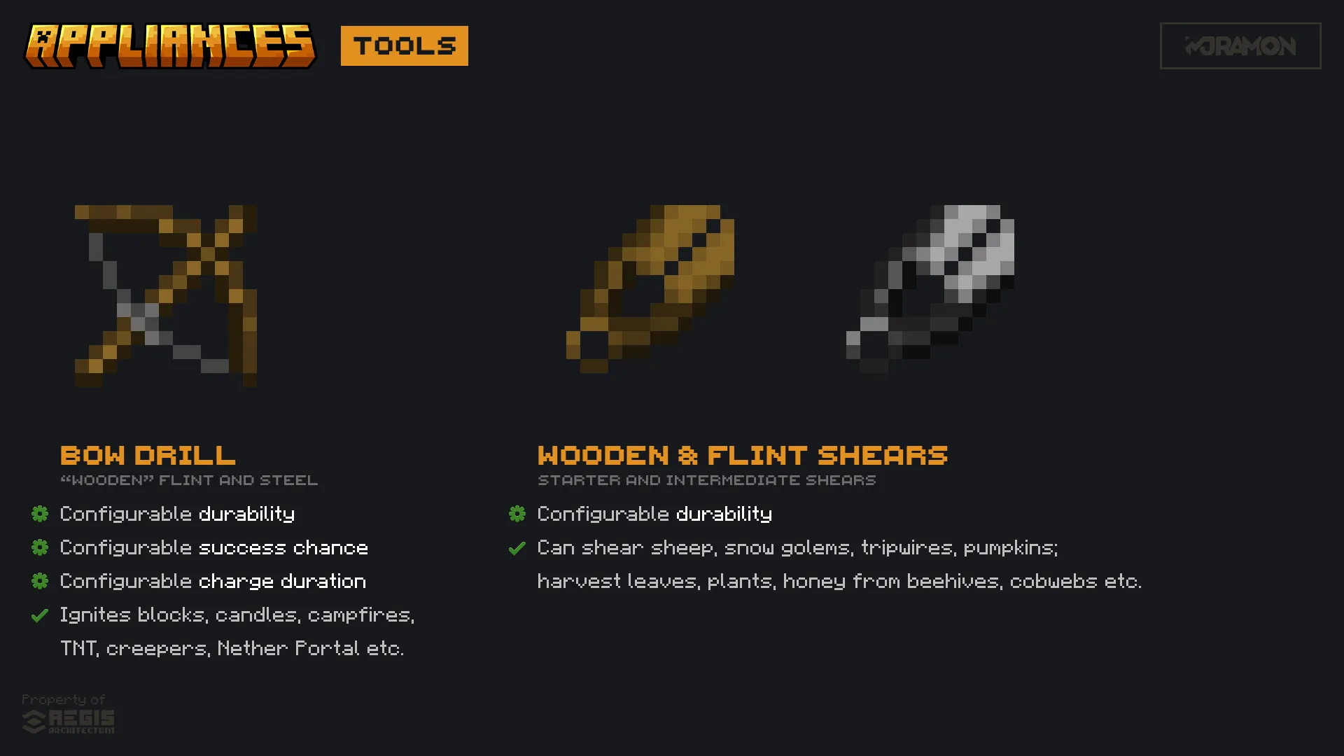 Appliances, Моды, Minecraft