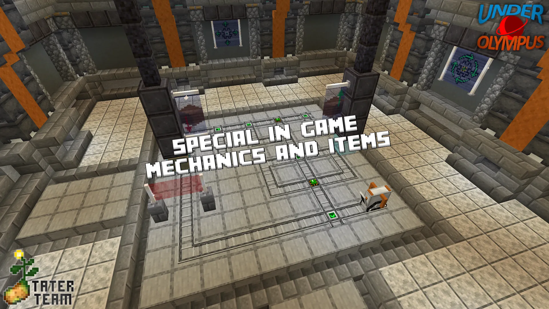 Under Olympus, Карты, Minecraft