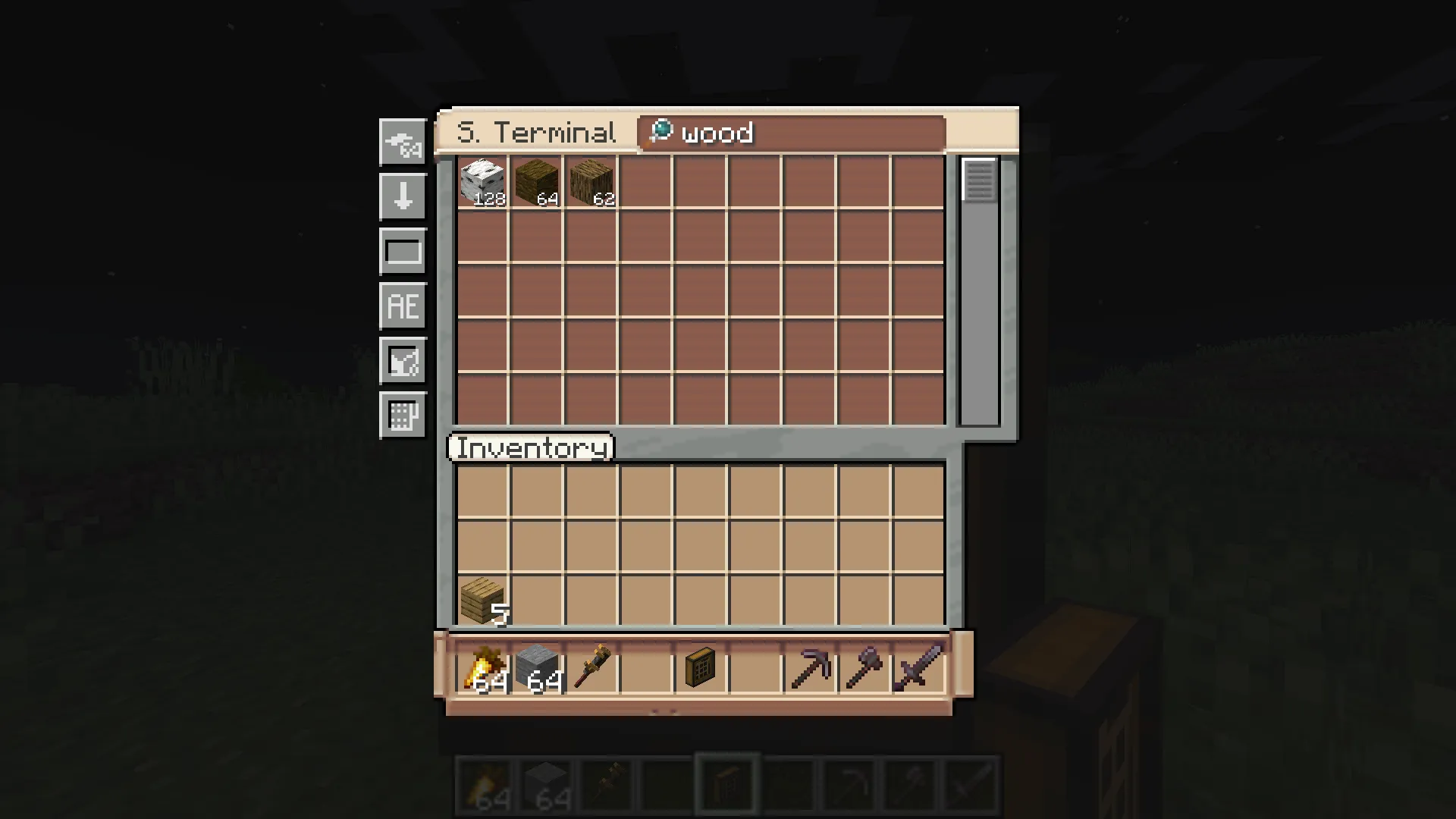 Create: Better Tom's  Storage GUI — скриншот 2 (Текстуры, Minecraft)