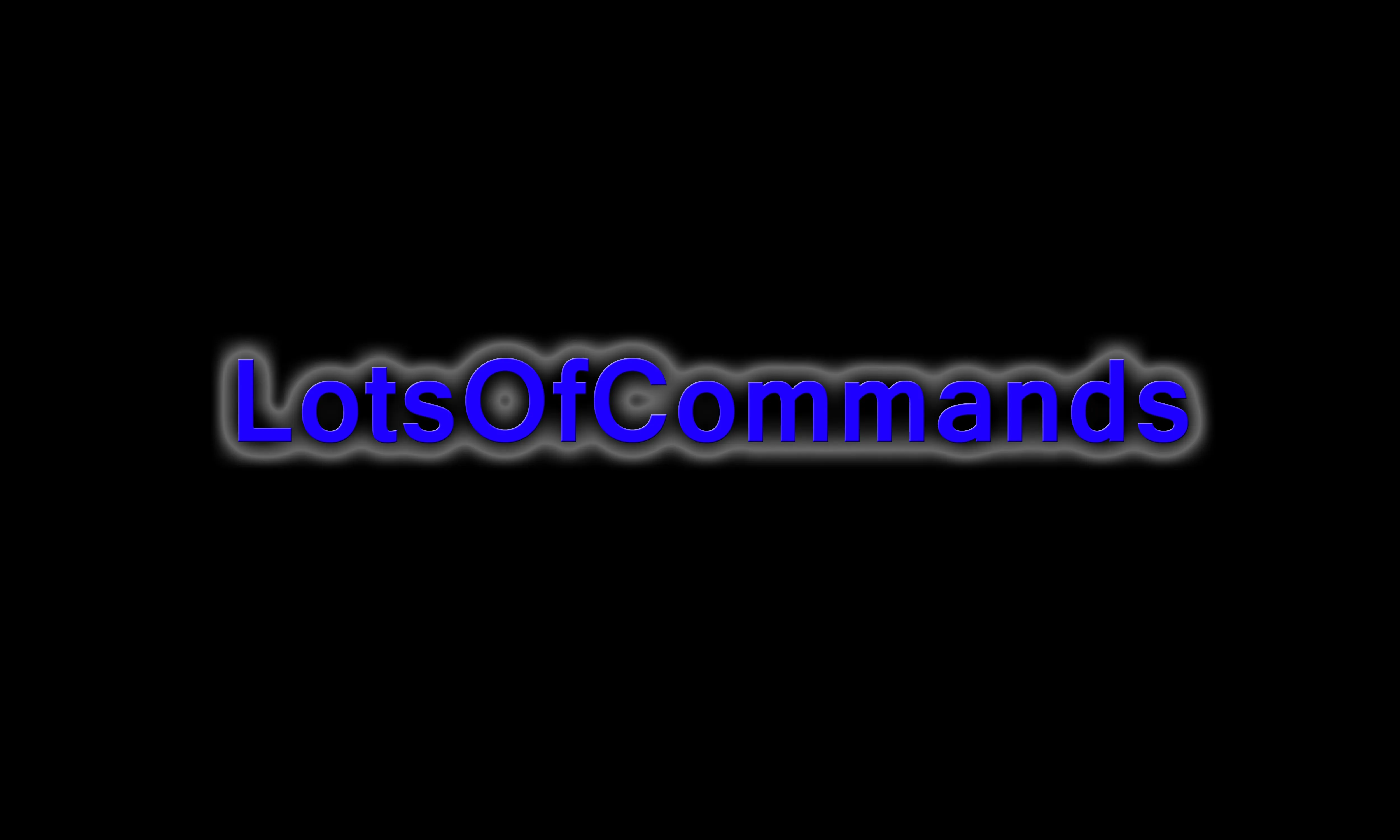 LotsOfCommands — скриншот 1 (Плагины, Minecraft)
