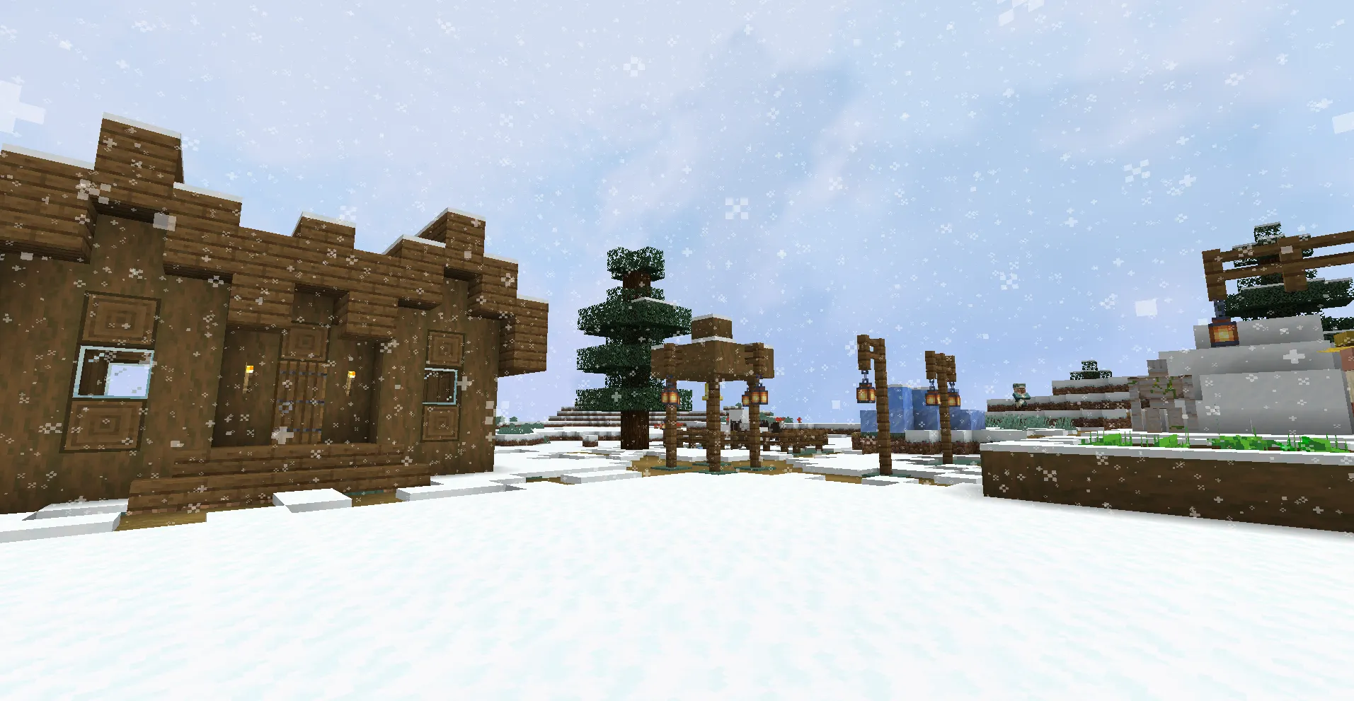 Fancy Skies - now with custom sky for End dimension — скриншот 4 (Текстуры, Minecraft)