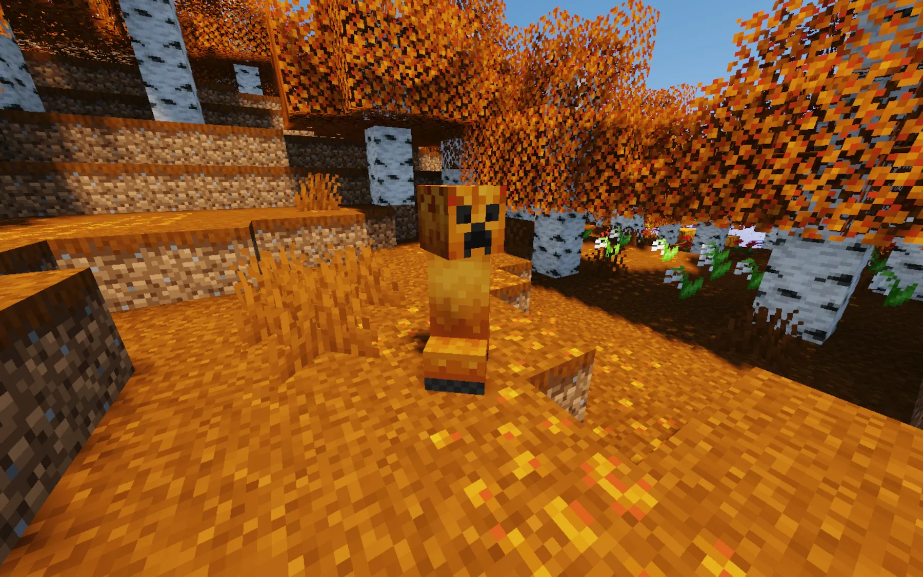 Camouflaged Creepers, Текстуры, Minecraft