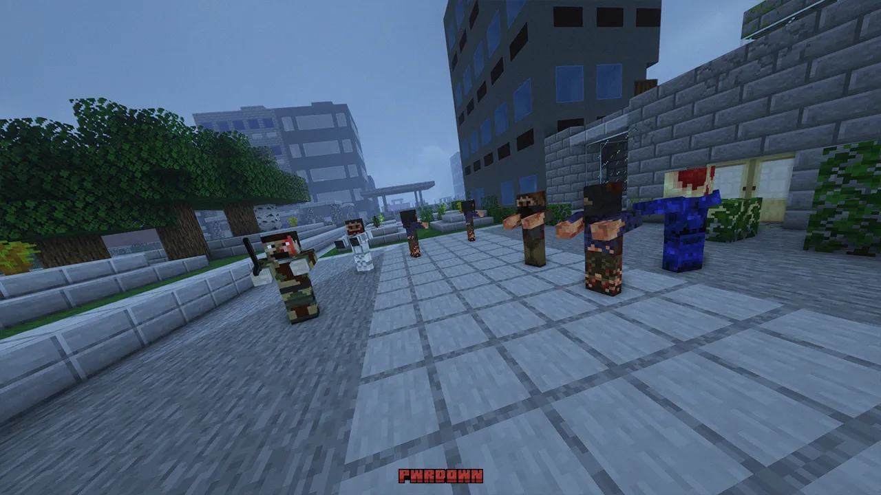 PwrDown's Zombie Apocalypse, Модпаки, Minecraft