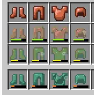 Aged Copper Gear — скриншот 2 (Текстуры, Minecraft)