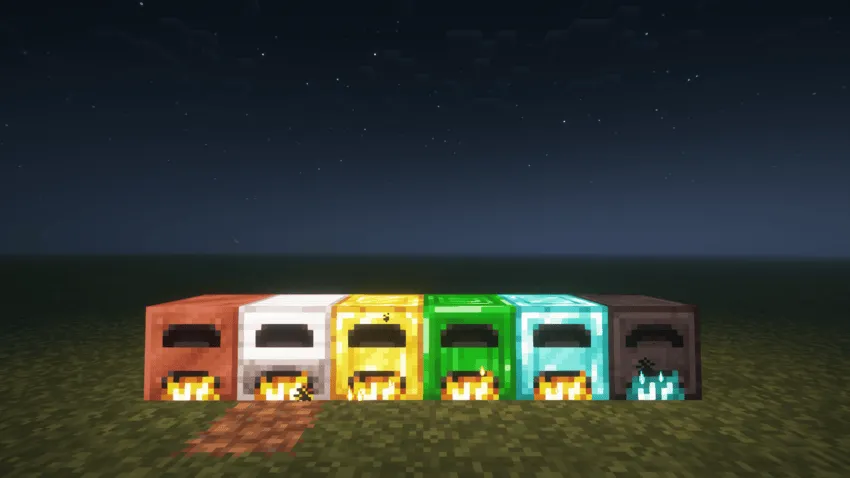 Fox Furnace, Моды, Minecraft