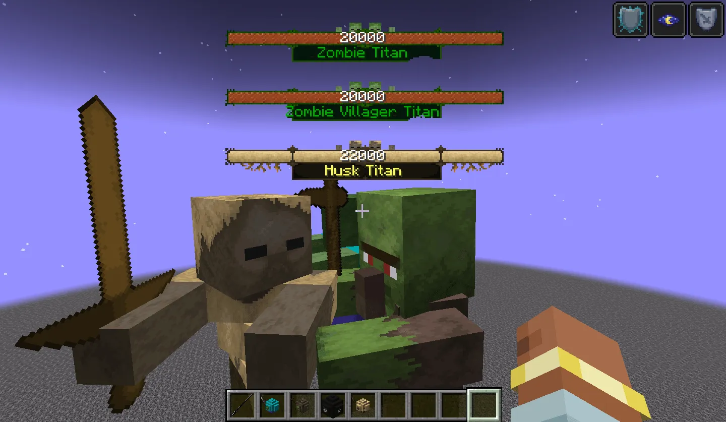 Neo The Titans — скриншот 5 (Моды, Minecraft)