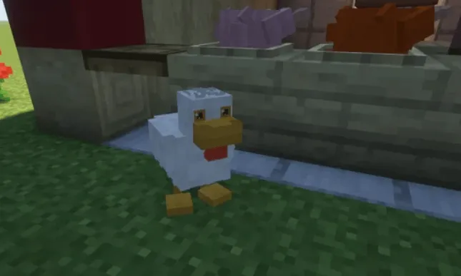 STEVE'S LAVA CHICKEN from the Mc movie — скриншот 4 (Текстуры, Minecraft)