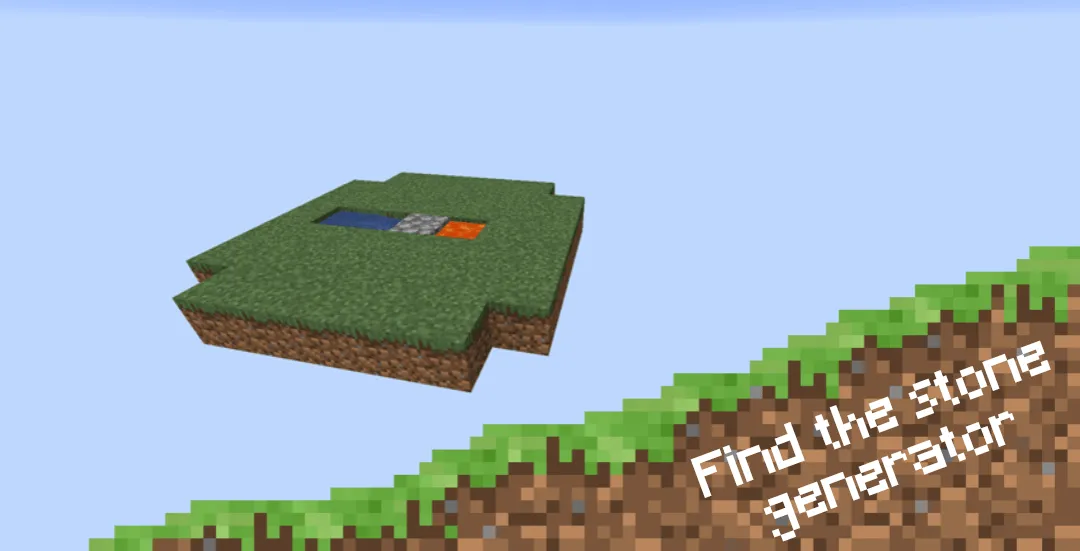 OneBlock Of Dirt, Карты, Minecraft