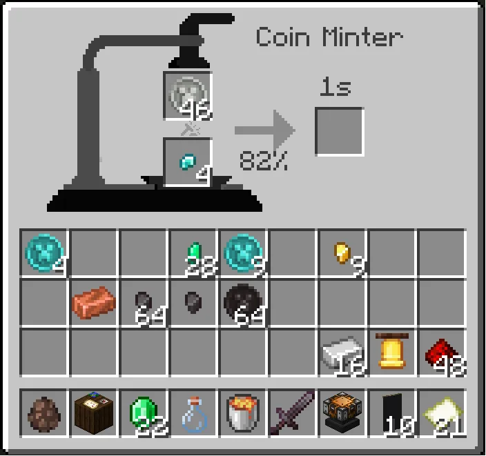 CoinsCraft, Моды, Minecraft
