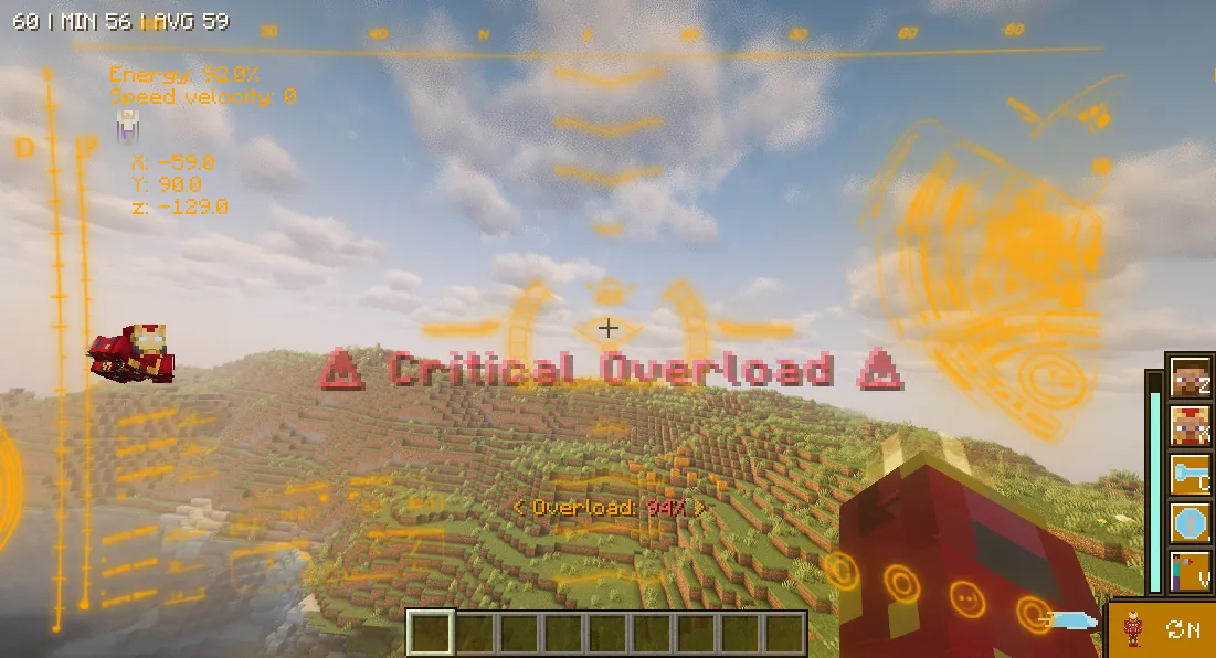 Arc Reactor Overload System — скриншот 1 (Моды, Minecraft)