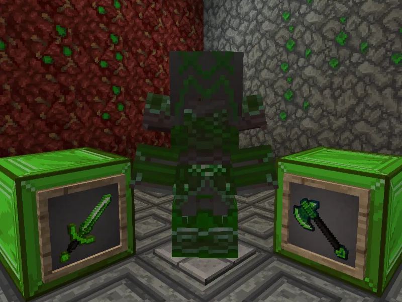 The Fel (mod) Texture Pack Extension — скриншот 2 (Текстуры, Minecraft)