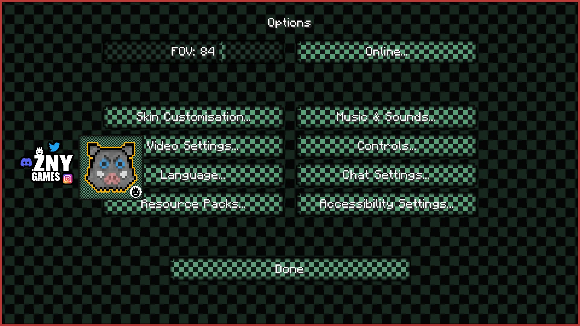 DEMON SLAYER UI — скриншот 8 (Текстуры, Minecraft)