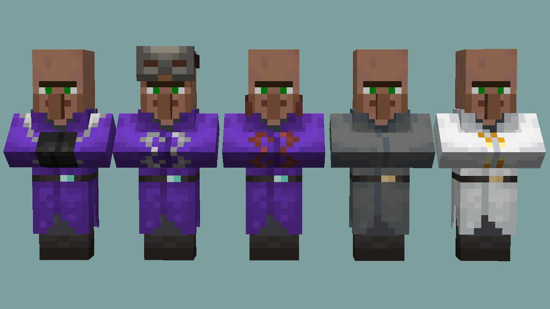 Diemant's Grisha Villagers — скриншот 8 (Текстуры, Minecraft)