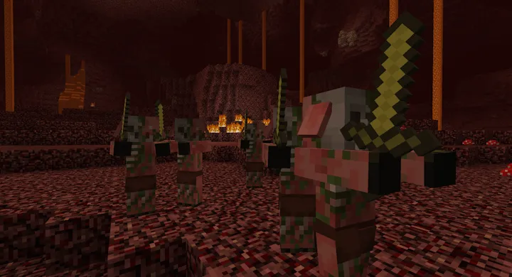 Zombie Piglin Backport — скриншот 1 (Текстуры, Minecraft)