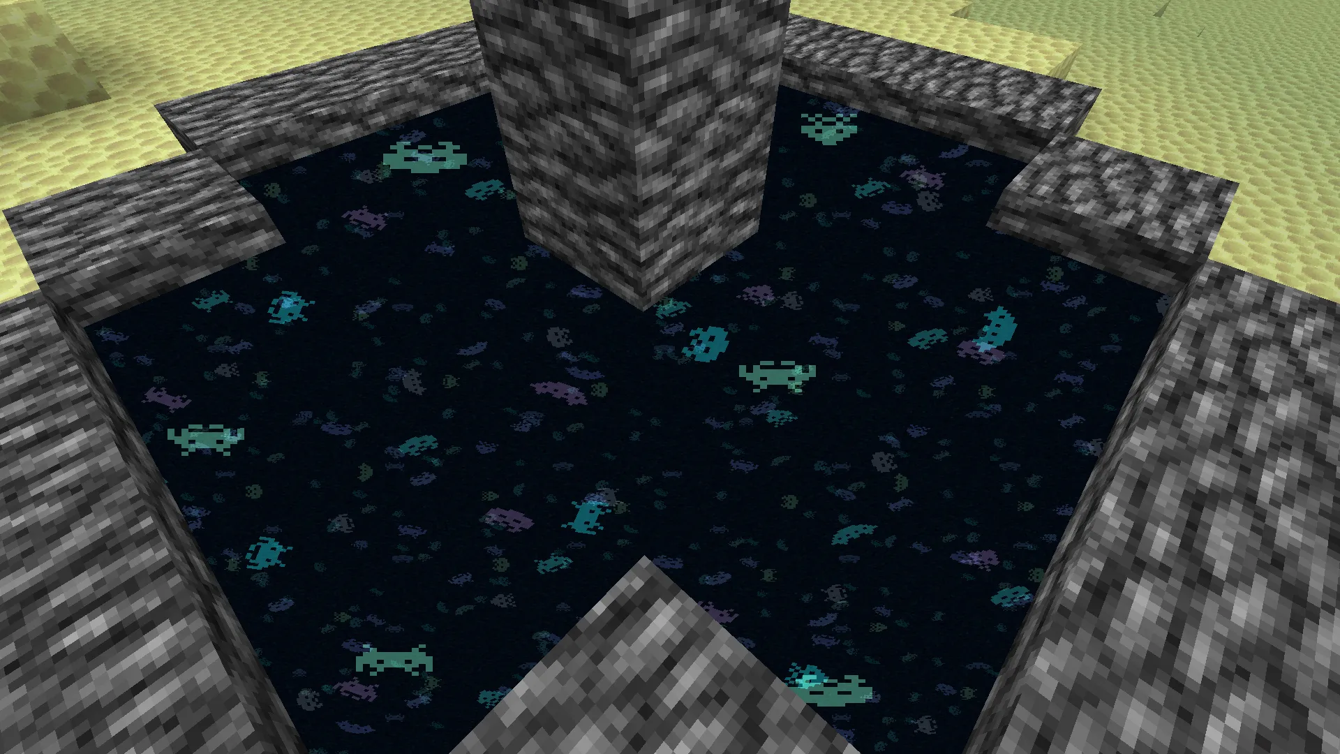 Space invaders end portal, Текстуры, Minecraft