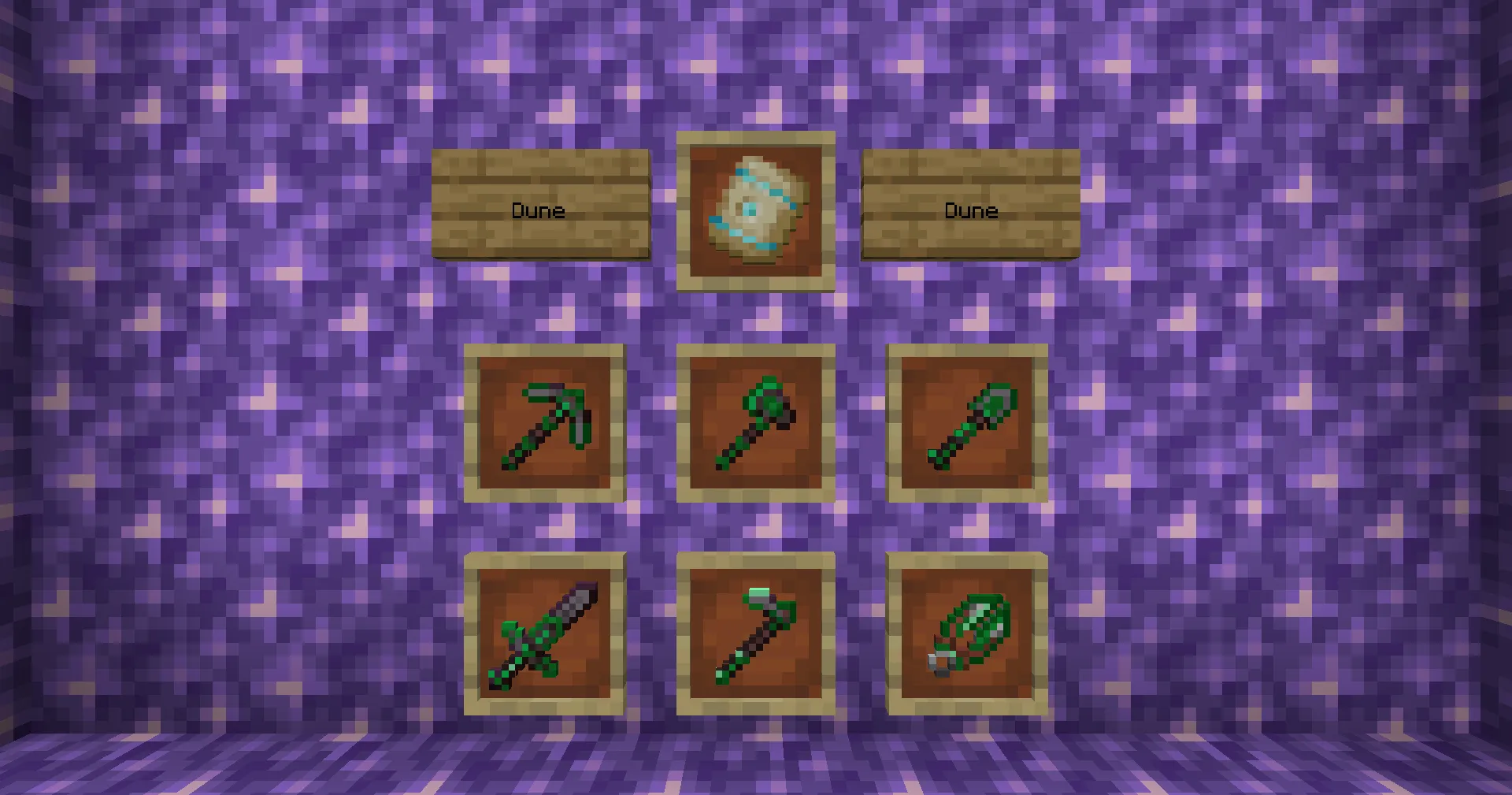 Trims on Tools, Моды, Minecraft