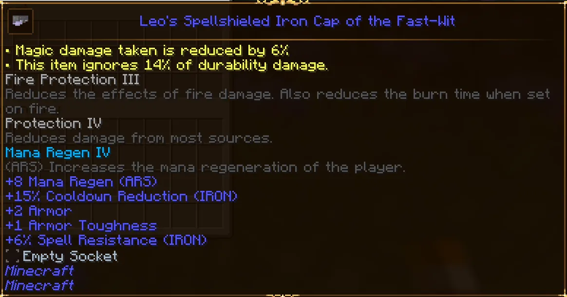 Tooltip Lables (Iron's Spellbooks), Текстуры, Minecraft