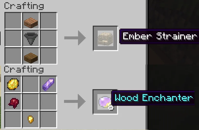 Wood Enchanter — скриншот 1 (Моды, Minecraft)