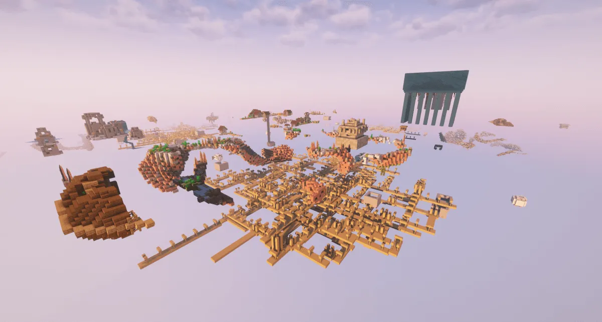 Sky Structures: Sky block world generator, Моды, Minecraft