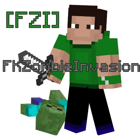 FKZombieInvasion — скриншот 1 (Плагины, Minecraft)