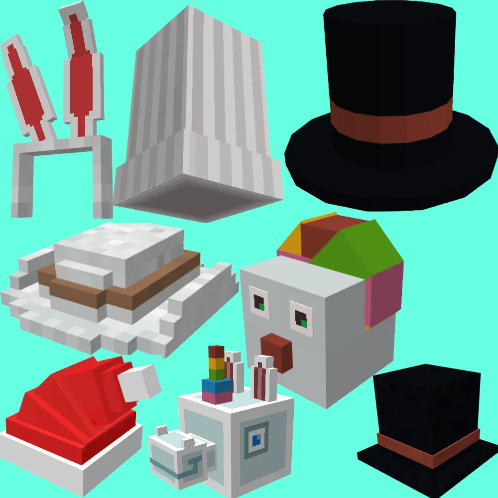 Pumpkin Hats, Текстуры, Minecraft
