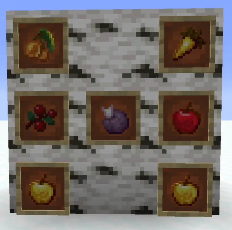 Devil Fruits Unleashed: One Piece Food Transformation Pack — скриншот 1 (Текстуры, Minecraft)