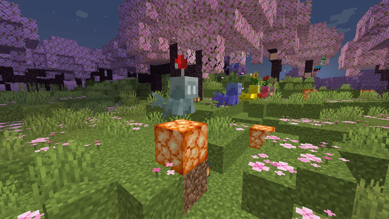 Flowery allay, Текстуры, Minecraft