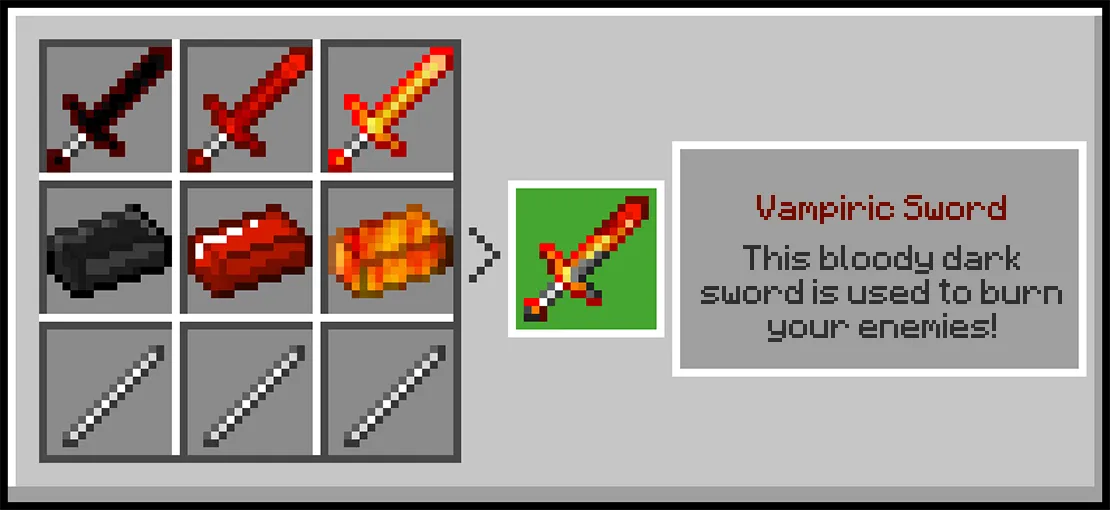 Swords Mod, Моды, Minecraft