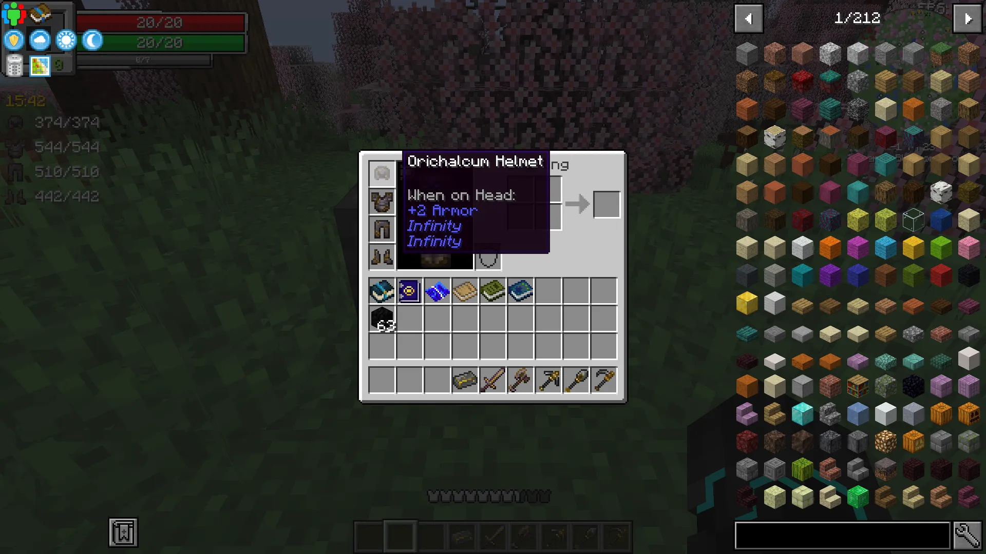 InfinityOrichalcum, Моды, Minecraft