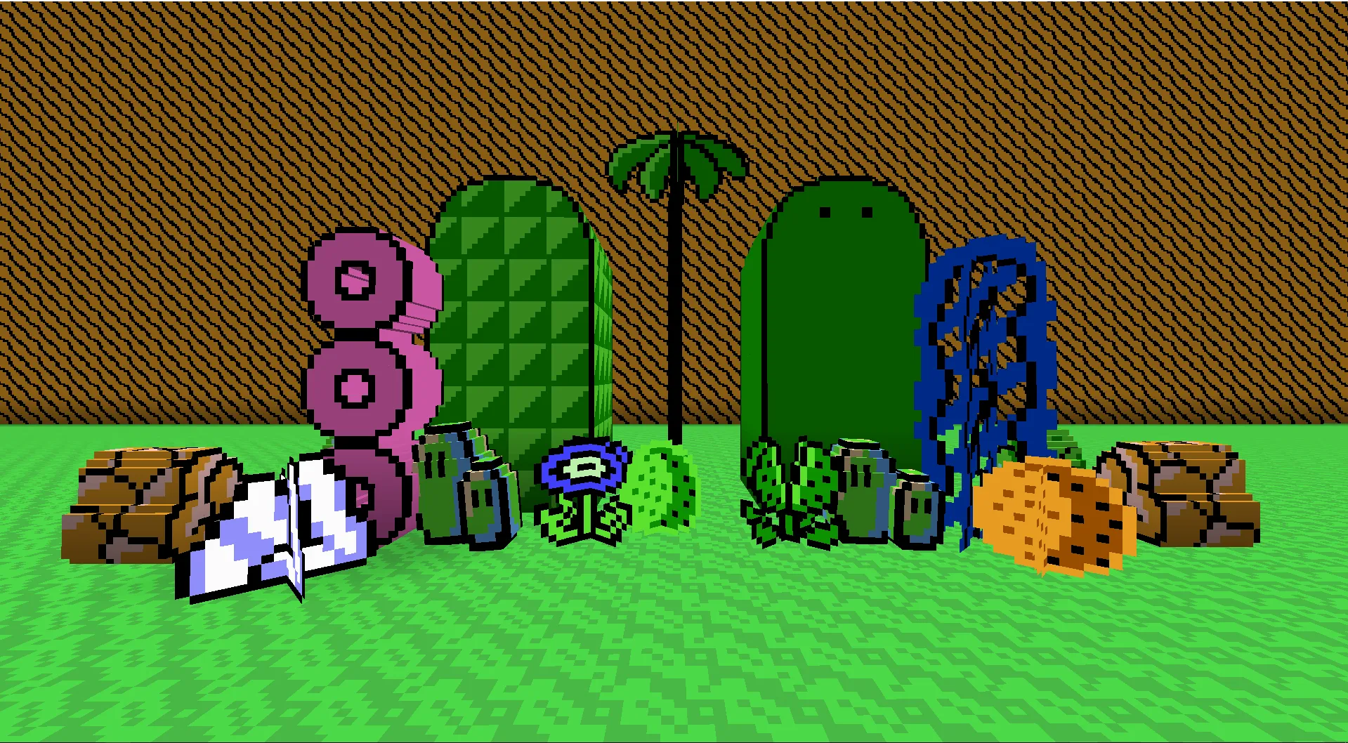 Retro Mario Worlds, Моды, Minecraft