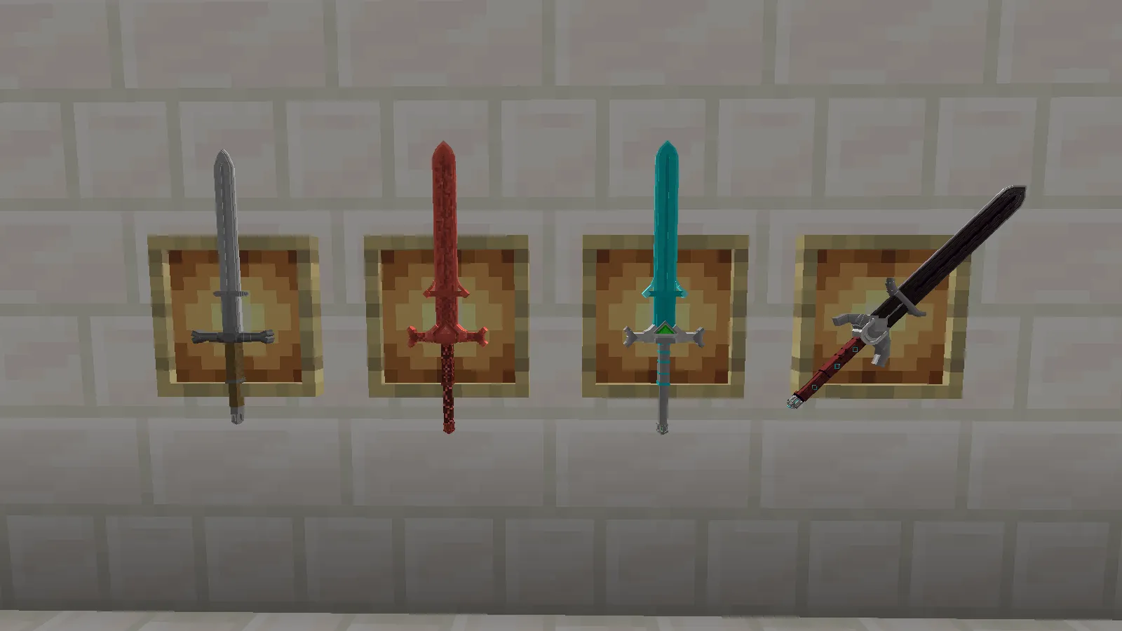 barxja Weapons, Моды, Minecraft