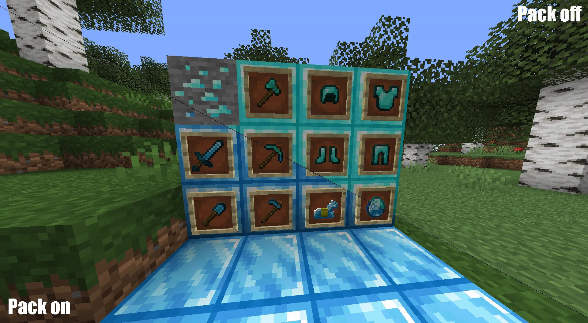 My Slight Tweaks, Текстуры, Minecraft