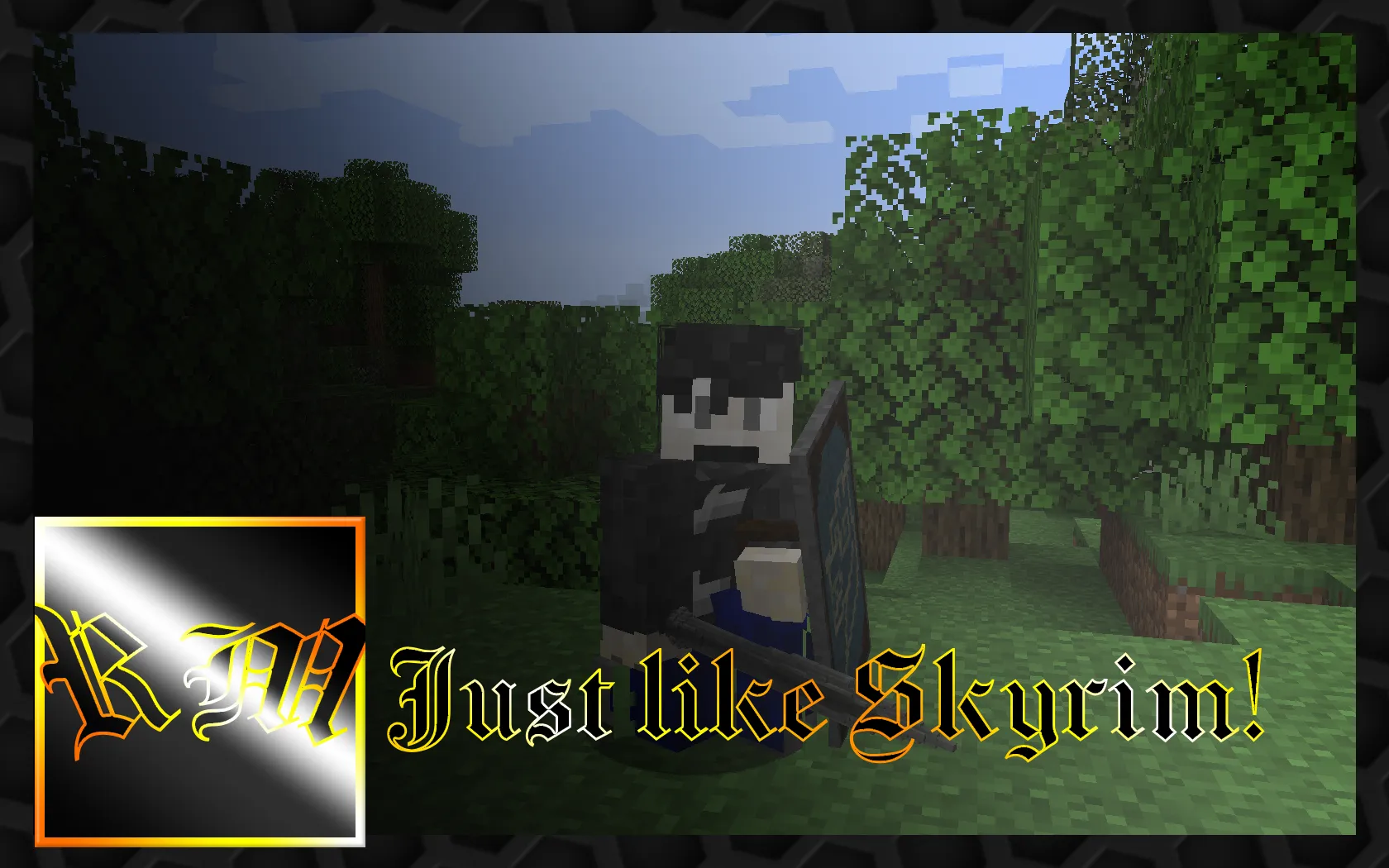 RimMod The SkyRim CrossOver (Discontinued) — скриншот 1 (Модпаки, Minecraft)