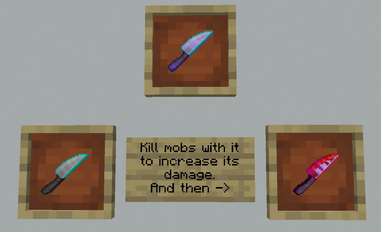 Soul Knife, Моды, Minecraft