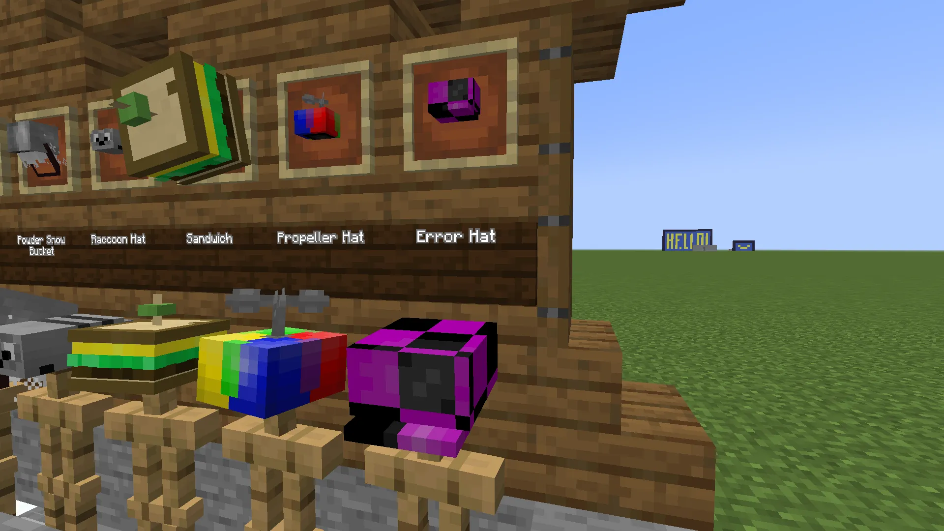 Funny Hats -By Shadbie34 — скриншот 8 (Текстуры, Minecraft)
